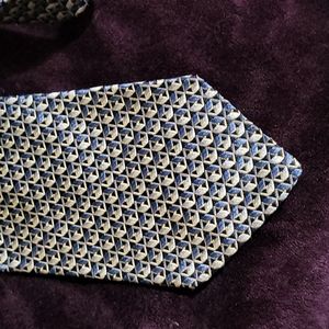 Villa Bugatti Blue pattern Tie